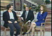 Bronson Pinchot on Regis & Kathie Lee - 10/26/90