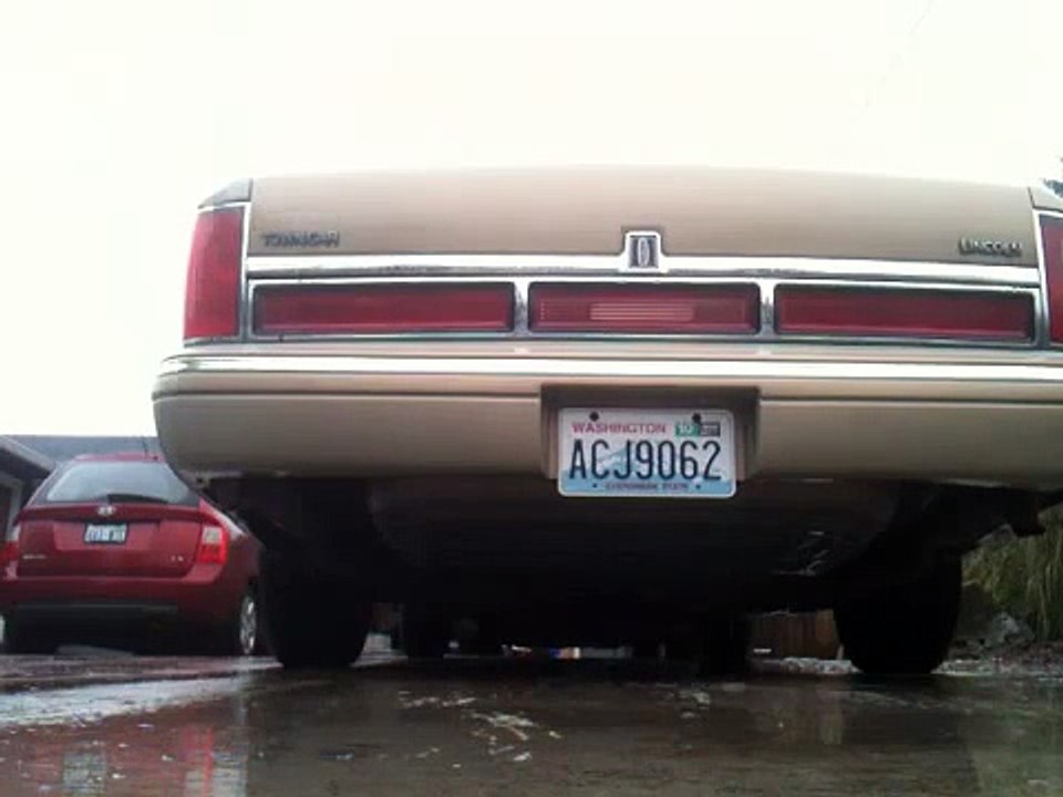 1996 Lincoln town car straight pipe