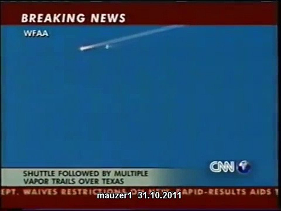 אילן רמון - אסון מעבורת החלל קולומביה חלק 4/4