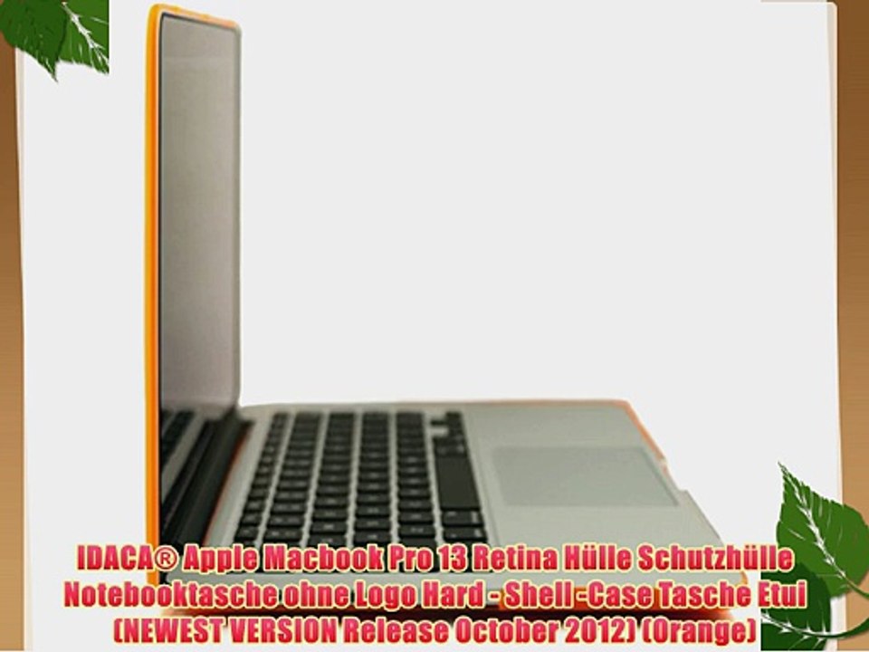 IDACA? Apple Macbook Pro 13 Retina H?lle Schutzh?lle Notebooktasche ohne Logo Hard - Shell