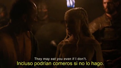 Daenerys amenaza con sus Dragones _ Juego de Tronos Español HD