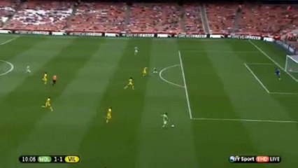 Ivan Perisic Goal Wolfsburg 1 - 1 Villarreal Emirates Cup 2015 HD
