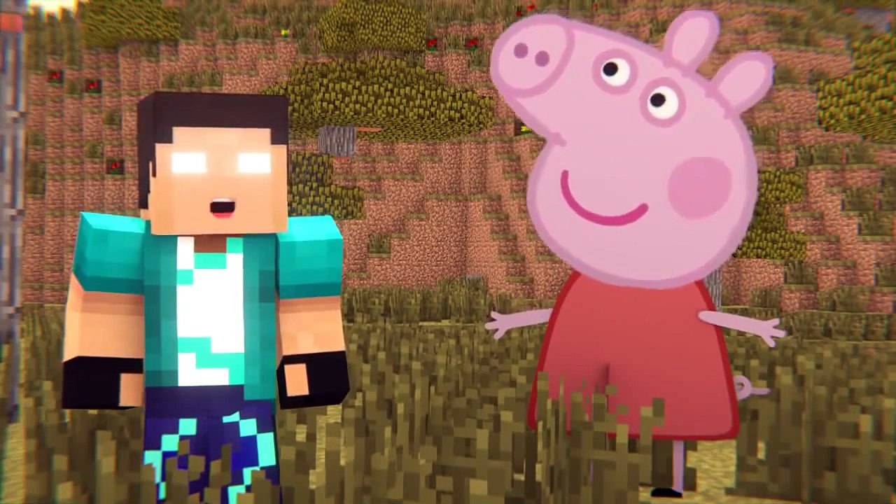Puppy Tem Cíumes Da Peppa  Minecraft Animation #2
