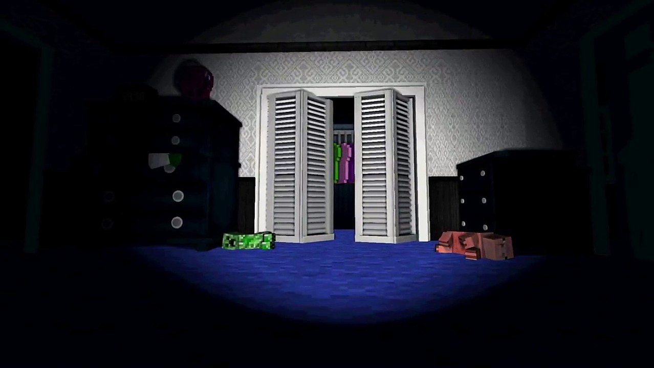 Five Nights At Freddy's 4 in Minecraft (Animation)