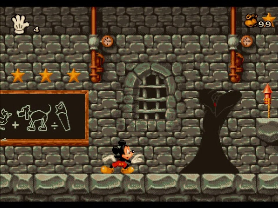 Boss Fights Mickey Mania (Megadrive)