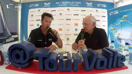 LIVE NICE STADE NAUTIQUE Tour de France à la Voile 2015 (REPLAY) avec JP CHAMPION Président de la FFVOILE