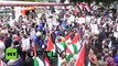 RAW: Pro-Palestinian protesters clash with pro-Israelis in Berlin