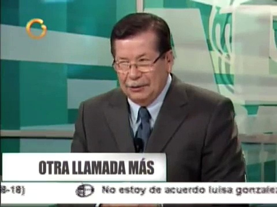 CHAVISTA GROSERA llama "Coño de Madre" a Leopoldo Castillo en vivo (Globovision 24-02-2012)