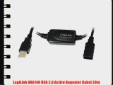 LogiLink UA0146 USB 2.0 Active Repeater Kabel 20m