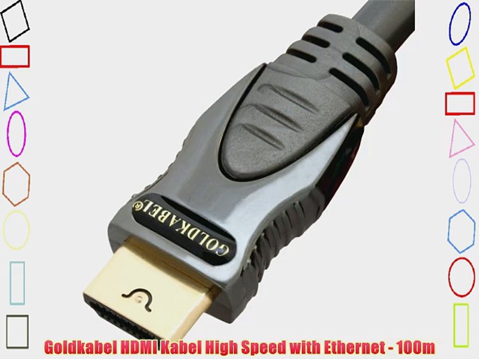Goldkabel Profi HDMI-Kabel 100 m