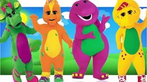 Barney The Dinosaur | Barney & Friends Finger Family Nursery Rhymes | Good, Clean Fun