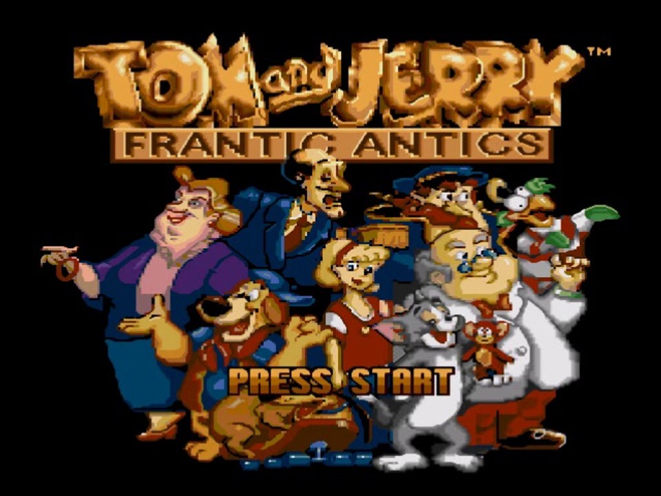 Direct Live Tom and Jerry (Megadrive)