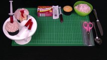 Make Bleeding Brain Cupcakes for Halloween - A Cupcake Addiction How To Tutorial