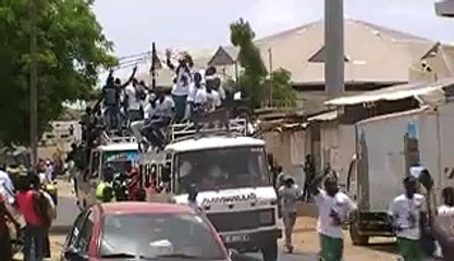 Images Bombardier vs Modou LO: la guerre des supporters