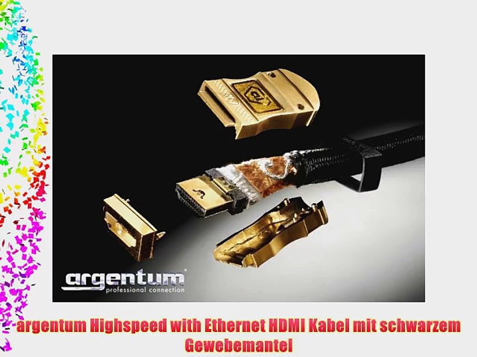 HDMI Kabel Highspeed with Ethernet schwarz 20m
