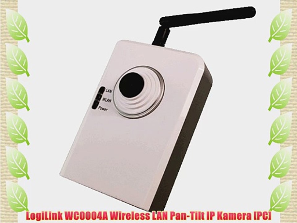 LogiLink WC0004A Wireless LAN Pan-Tilt IP Kamera [PC]