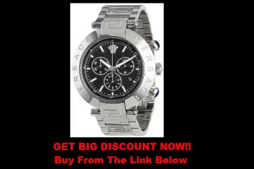 BEST BUY Versace Men's VA8020013 "Reve" Stainless Steel Watch