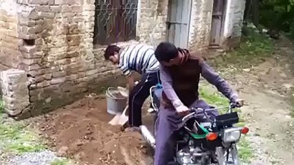 funny motor cycle video