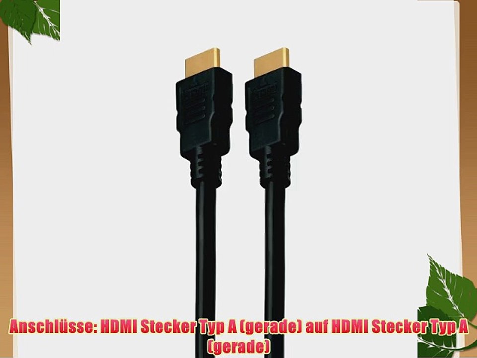 HDMI Kabel Stecker-Stecker (A-A) Ethernet - PerfectHD - 1 Meter - 4 St?ck