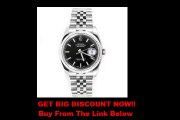 UNBOXING Rolex Mens New Style Heavy Band Stainless Steel Datejust Model 116234 Jubilee Band 18K White Gold Fluted Bezel Black Stick Dial
