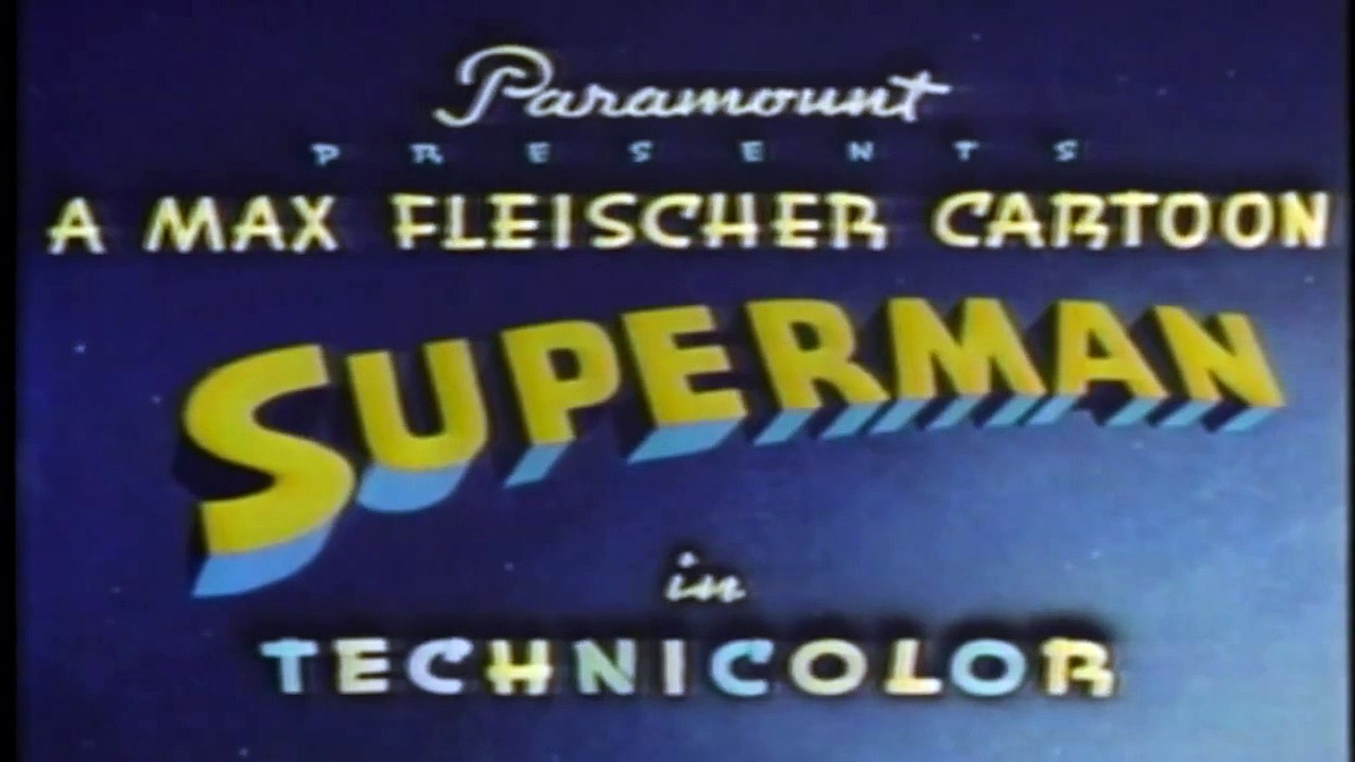 フライシャーアニメ スーパーマン 日本語字幕 第5話 Superman 1942 Video Dailymotion