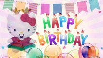 Happy Birthday Song Hello Kitty - Reindeer Ears | Children Songs Nursery Rhymes and Kids Songs