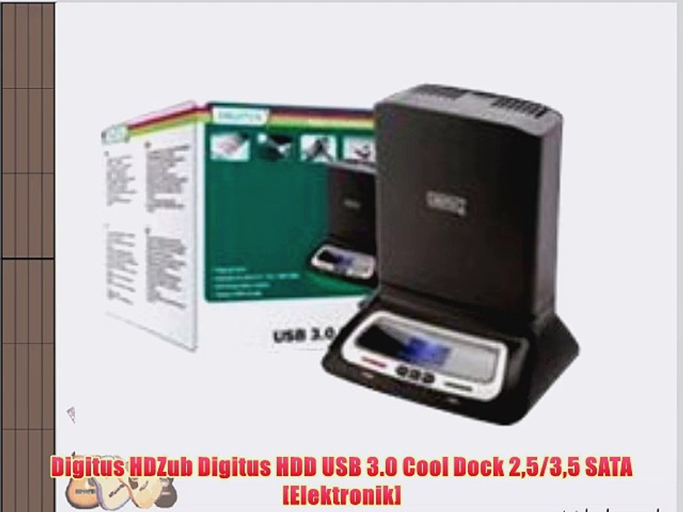 Digitus HDZub Digitus HDD USB 3.0 Cool Dock 25/35 SATA [Elektronik]