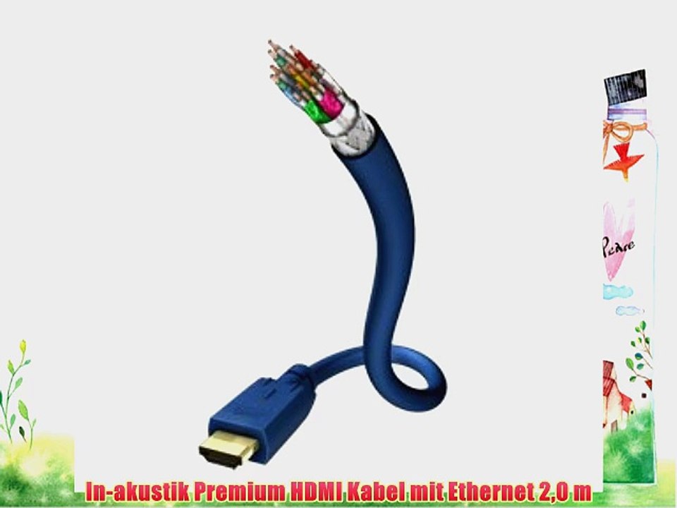 In-akustik Premium HDMI Kabel mit Ethernet 20 m