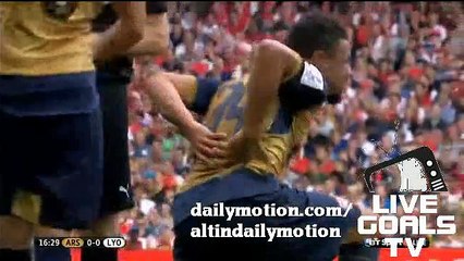 Drancis Coquelin Gets Injured | ARSENAL 0-0 FC LYON | HD