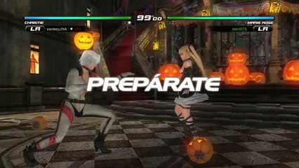 Dead or Alive 5 Last Round Marie Rose vs Christie online mode - DoA