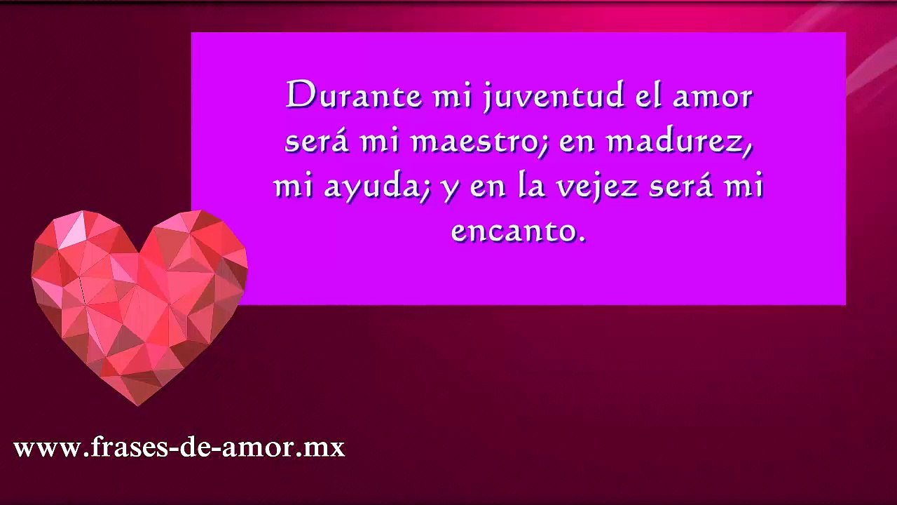 frase de amor corta