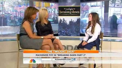 The Today Show Interview with Mackenzie Foy