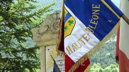 DICI TV : La Sainte-Anne à Prads, en hommage aux familles du crash de l'A320 de la Germanwing