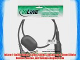 InLine? Audio Kabel 35mm Klinke Stecker an 35mm Klinke Buchse Stereo mit Volume-Regler 02m