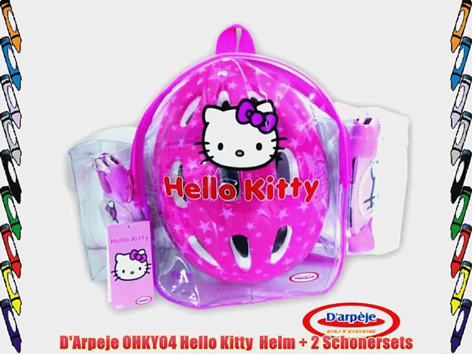 D'Arpeje OHKY04 Hello Kitty  Helm   2 Schonersets