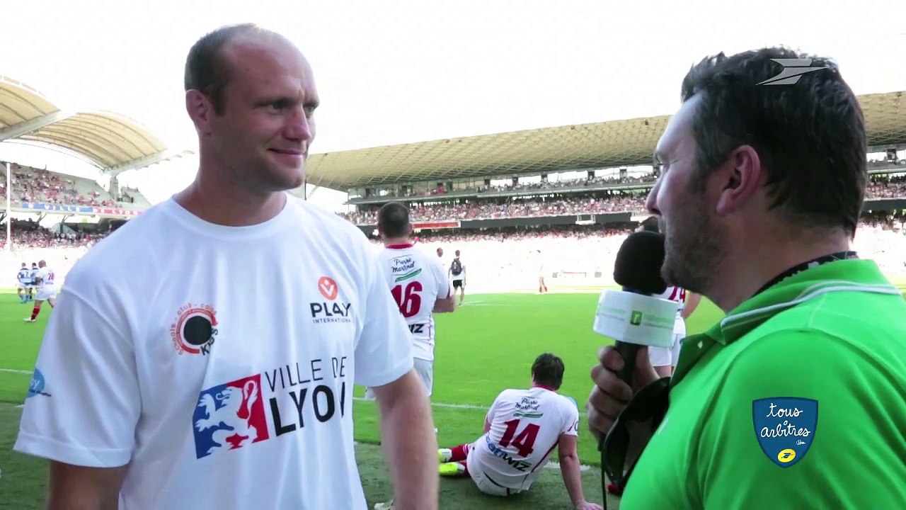 Julien Bonnaire au Jubilé de Sébastien Chabal et Lionel Nallet