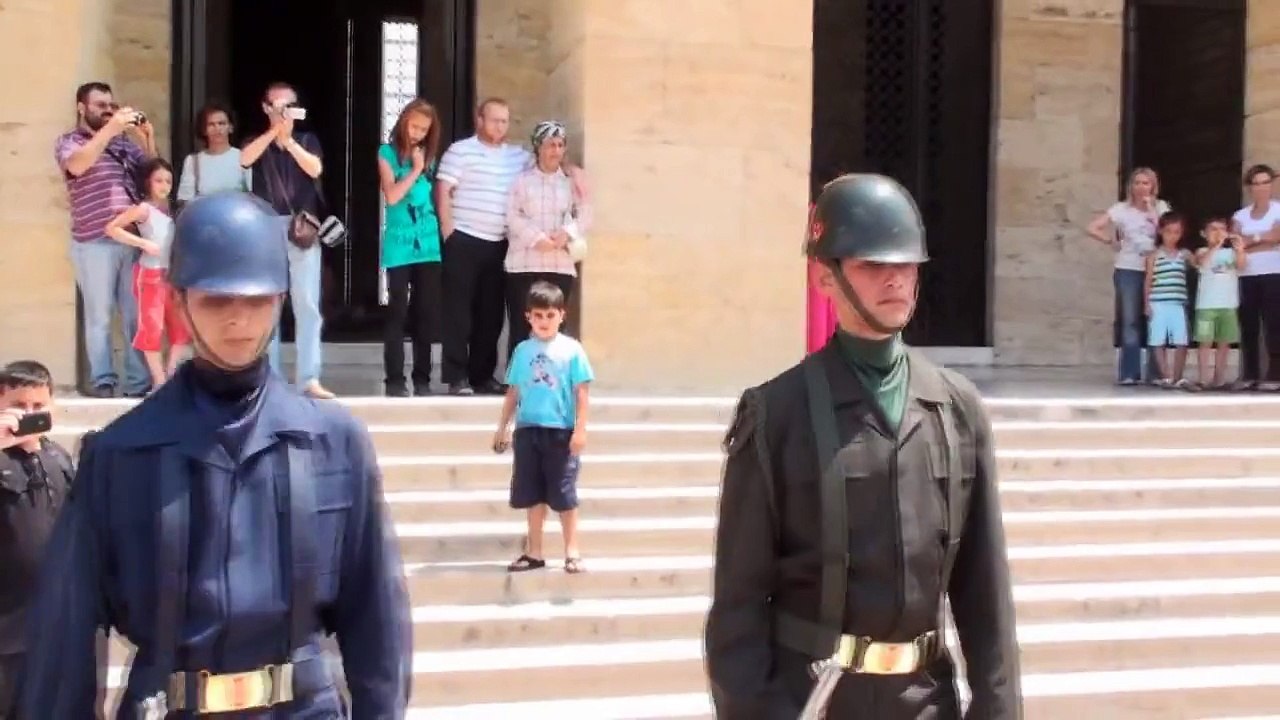 HD Anıtkabir Nöbet Değişimi-Guard change M.K ATATÜRK mausoleum