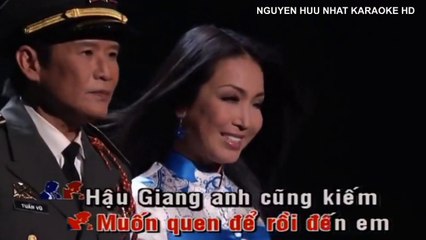 Karaoke Nhịp Cầu Tri Âm song ca với Mỹ Huyền HD