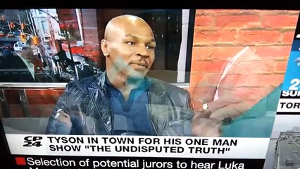 Mike Tyson SNAPS  in Interview FUNNY AS HELL