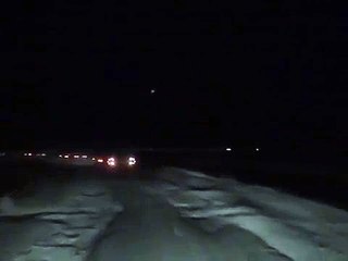 Night driving in Iraq