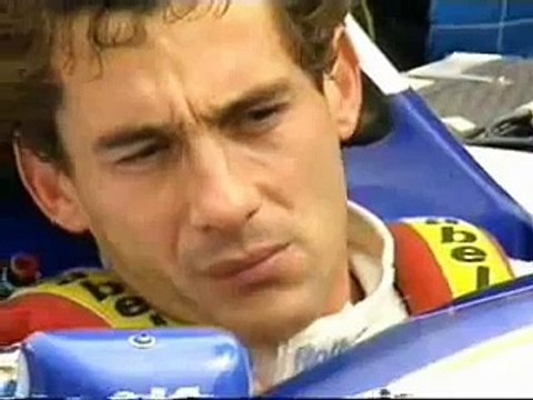 Ayrton Senna 15 minutes before Imola 1994