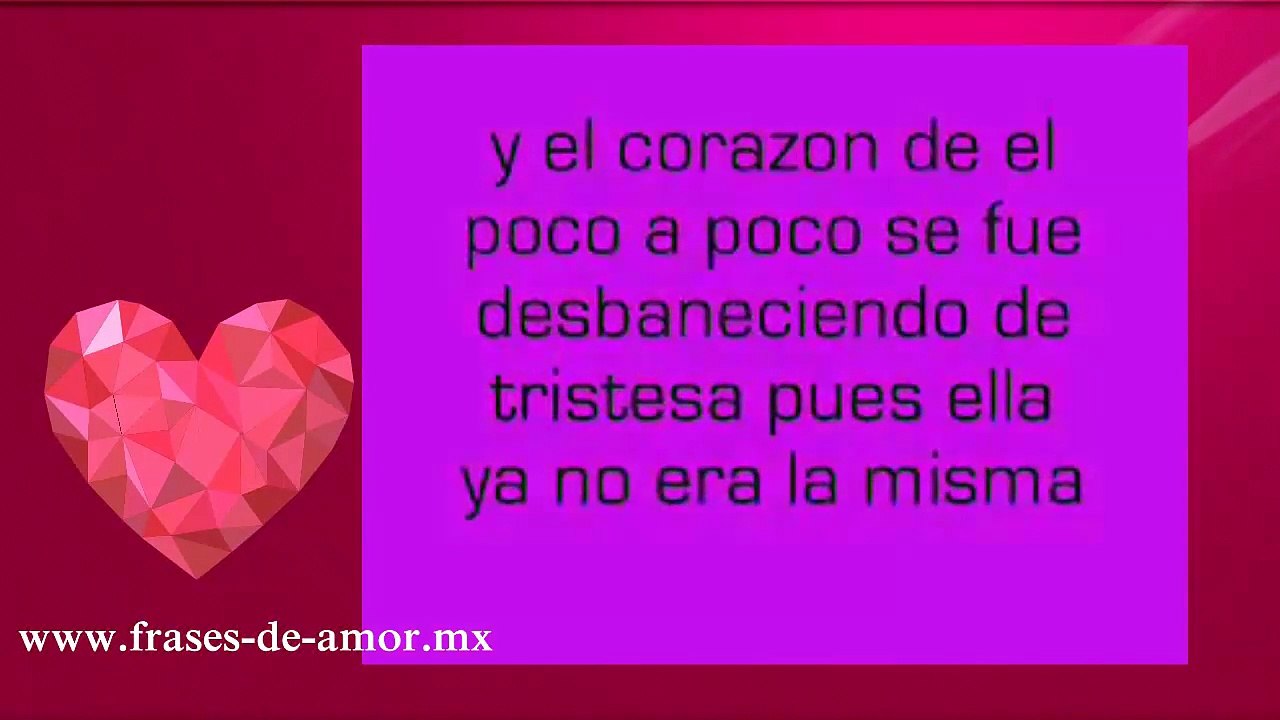 una triste historia de amor