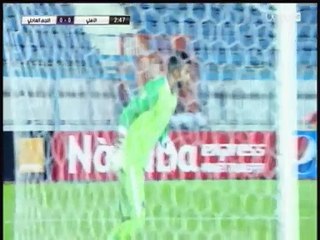 اكرامي يصنع فرصه لمتاعب امام النجم