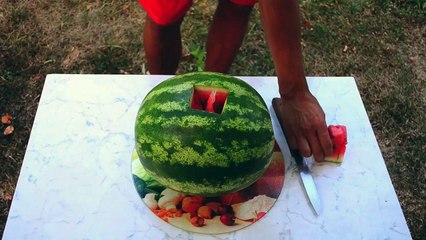 How to make a refreshing watermelon drink
