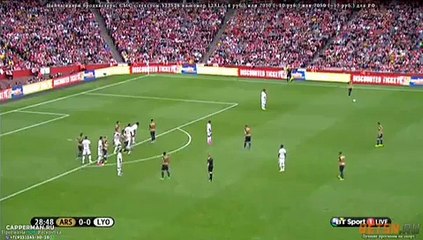 Arsenal 6 - 0 Lyon All Goals and Full Highlights 25/07/2015 - Emirates Cup