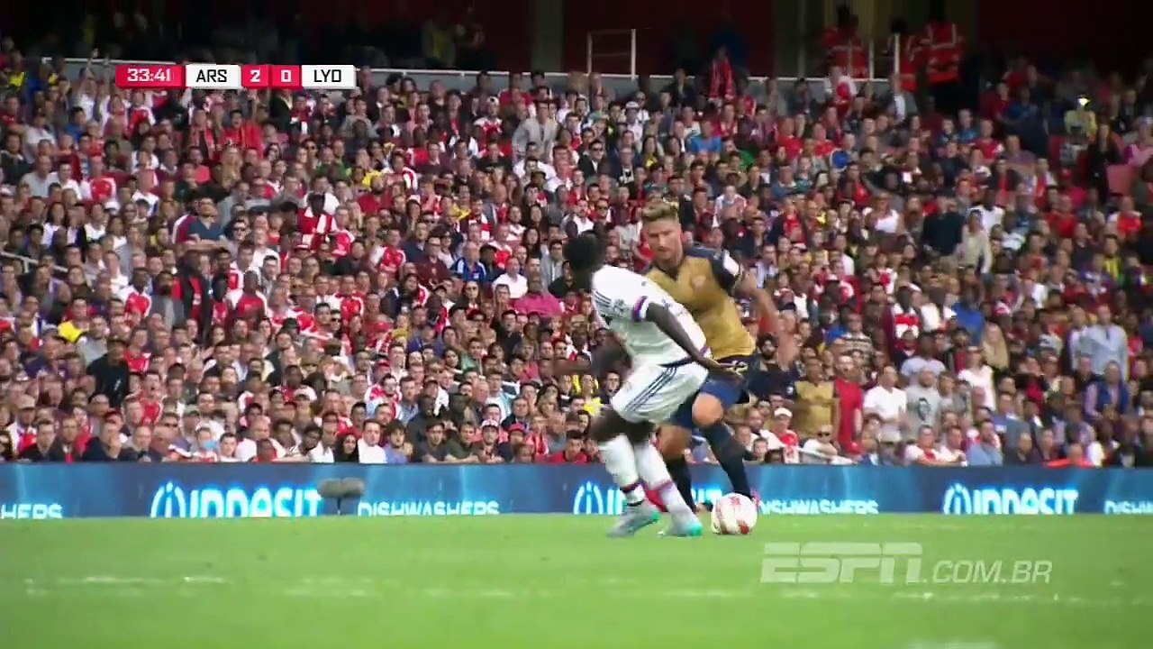 arsenal 6-0 lyon Lasthighlight.com