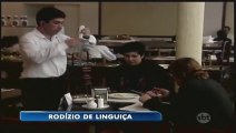 Pegadinha do Silvio Santos- Rodizio de Linguiça
