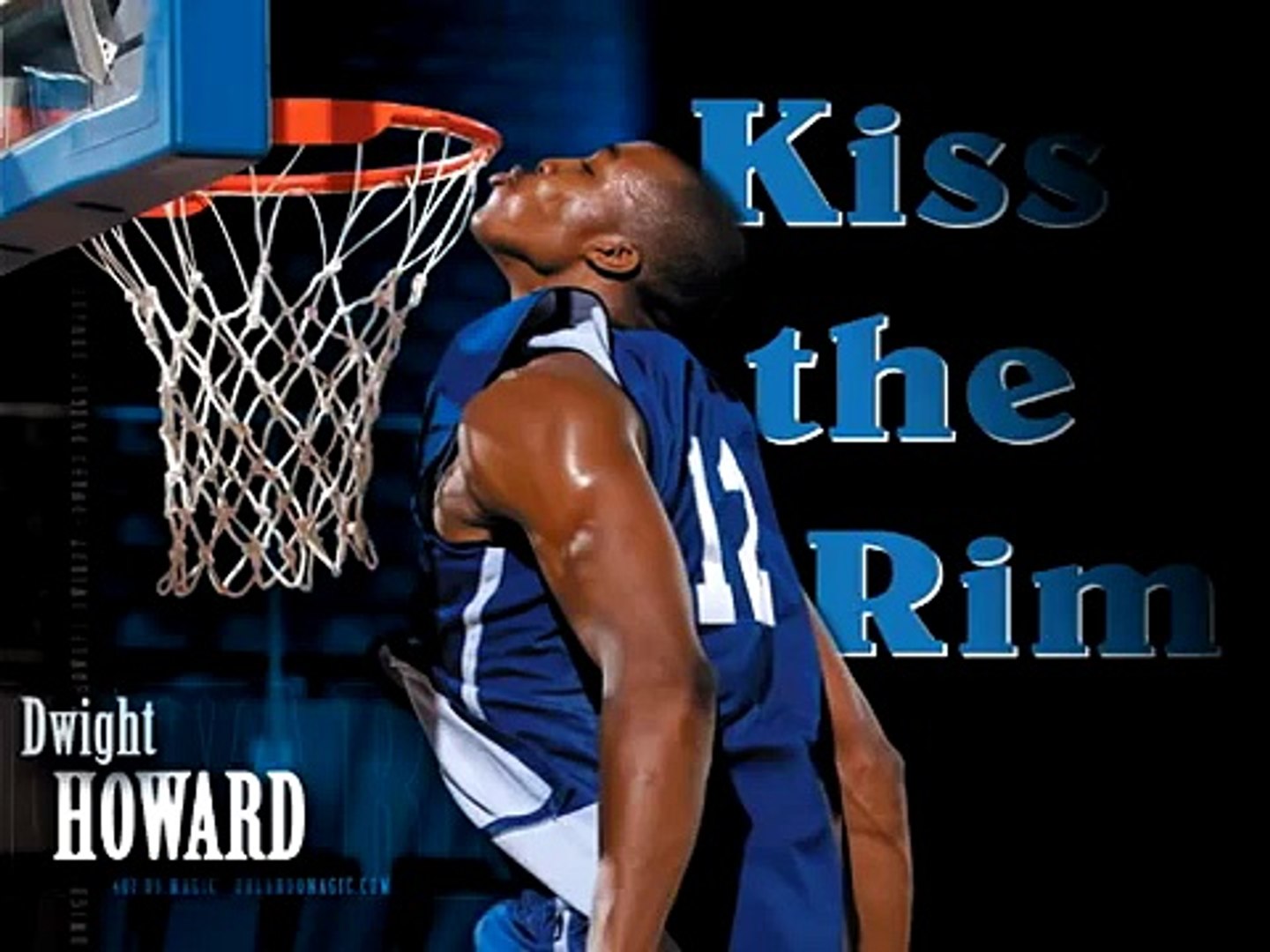 Dwight Howard - Kiss the Rim Dunk - video Dailymotion