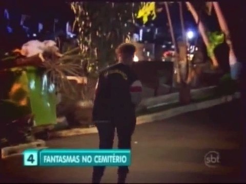 Pegadinha do Silvio santos - Menina Fantasma no Cemitério