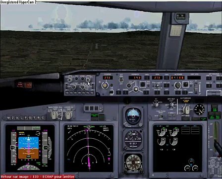 Boeing 737-800 Royal Air Maroc Approche Fes